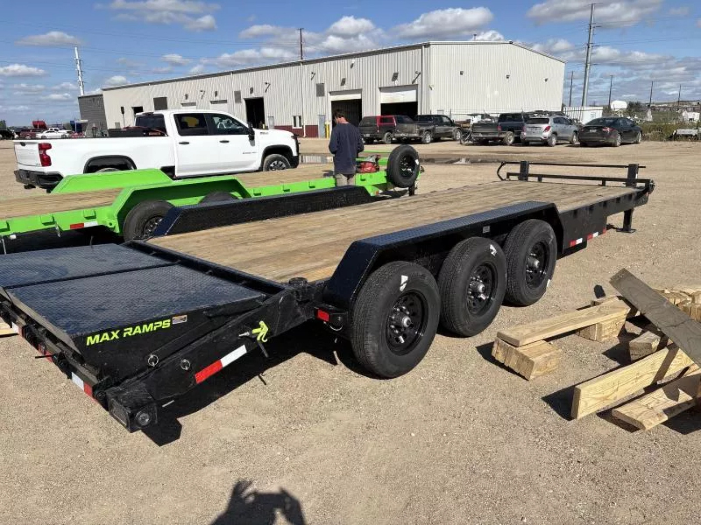 New 2026 Load Trail CH21 83 x 24 (CH8324073) Triple 7K Axles  Equipment Trailer