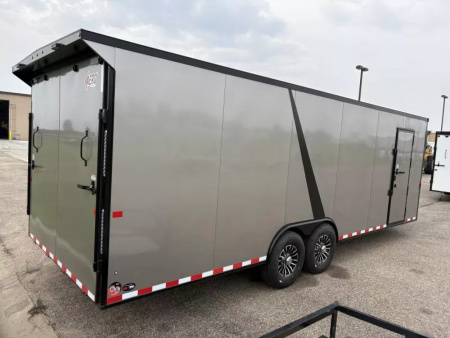 New 2026 Aero Trailers 8.5X24 14K V NOSE 14PLY TIRES W/ ETRACK Cargo / Enclosed Trailer