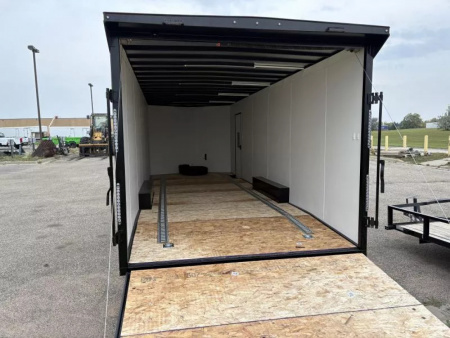 New 2026 Aero Trailers 8.5X24 14K V NOSE 14PLY TIRES W/ ETRACK Cargo / Enclosed Trailer