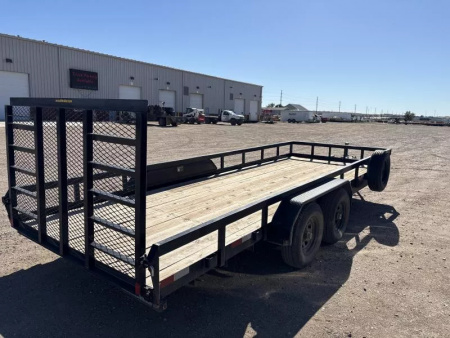 Used 2023 H and H Trailer 82X20 HD 5K AXLES Utility Trailer