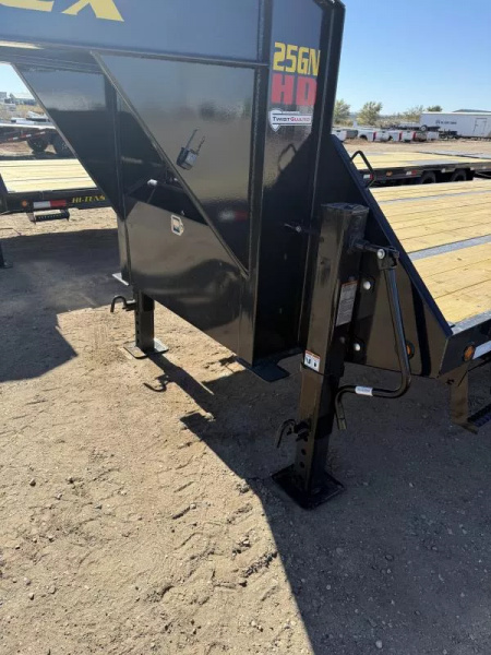 New 2026 Big Tex Trailers 25GN-40D5A Flatbed Trailer 14 PLY TIRES!