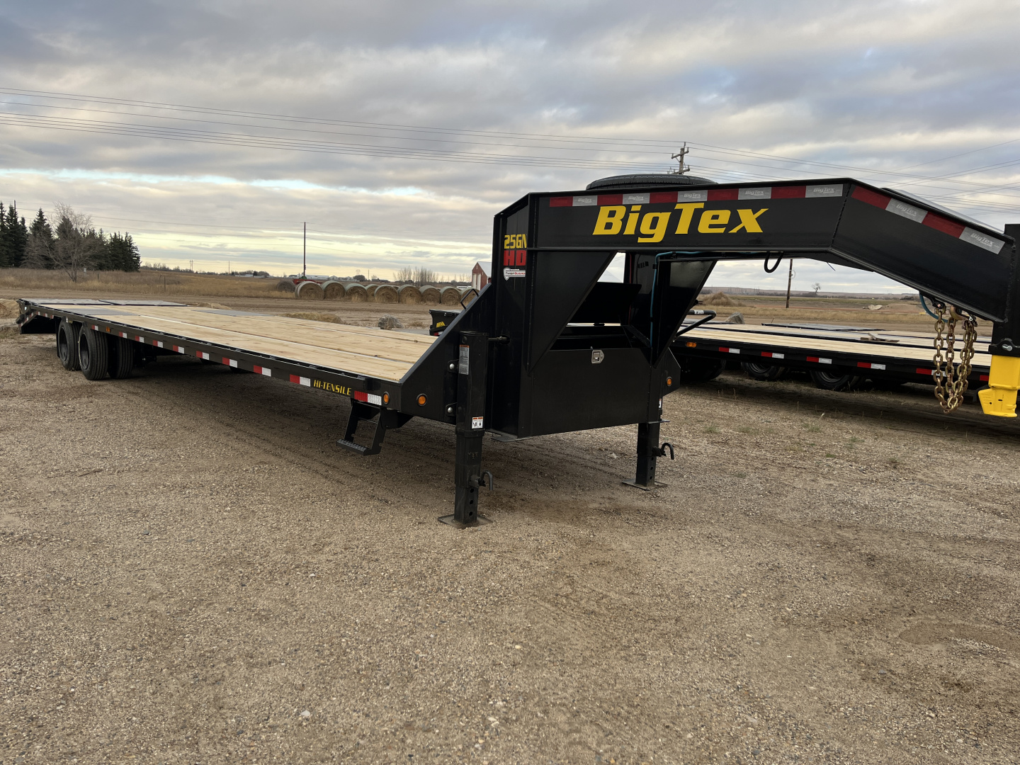 New 2026 Big Tex Trailers 25GN-40D5A Flatbed Trailer, 14 PLY TIRES