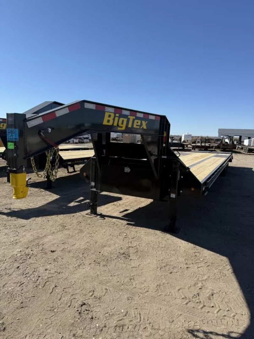 New 2026 Big Tex Trailers 25GN-40D5A WITH 14 PLY TIRES Flatbed Trailer