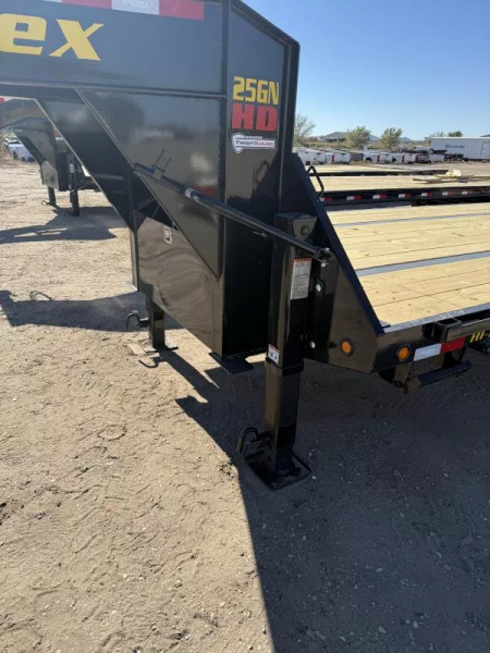New 2026 Big Tex Trailers 25GN-40D5A WITH 14 PLY TIRES Flatbed Trailer