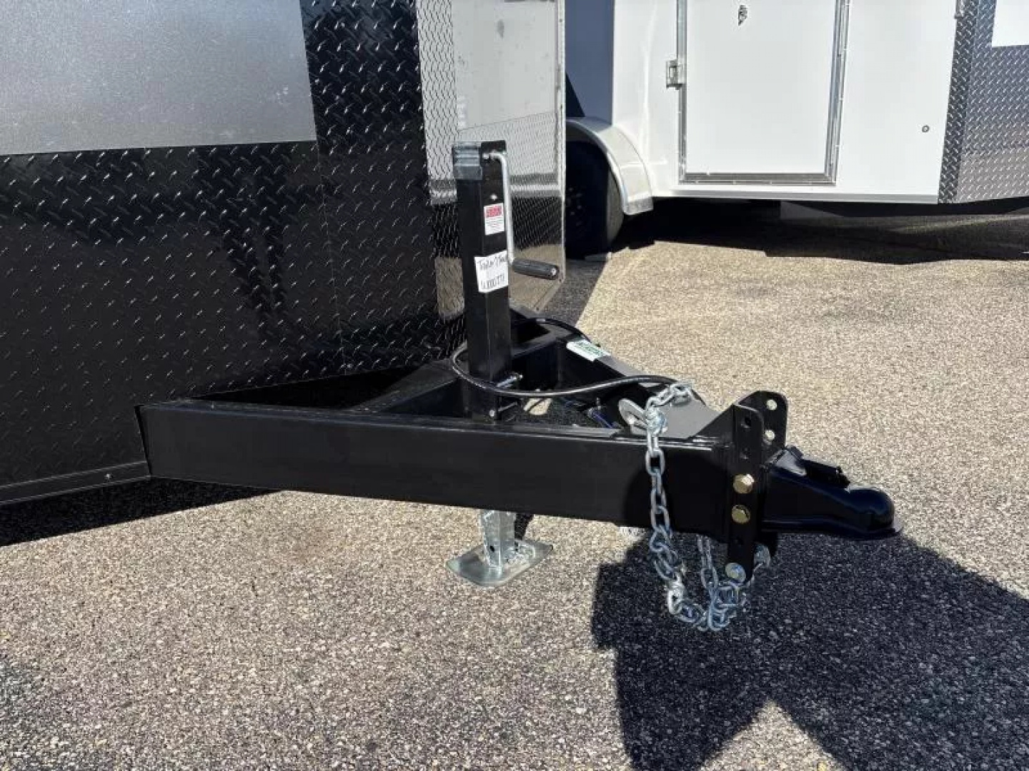 New 2026 Aero Trailers 8.5X18TA52 CHARCOAL  Cargo / Enclosed Trailer BLACKOUT