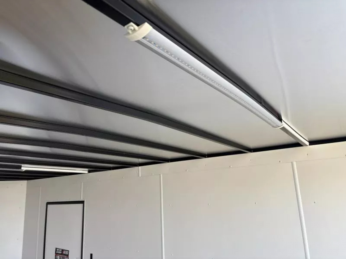 New 2026 Aero Trailers 8.5X18TA52 CHARCOAL  Cargo / Enclosed Trailer BLACKOUT