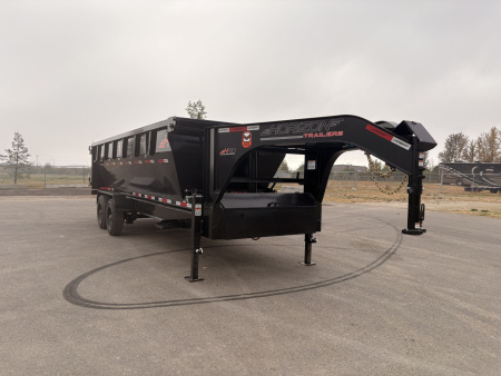 BIN TRAILER COMBO!! 102''X20' ROLL OFF TRAILER SYSTEM W/4' BIN - Image 2
