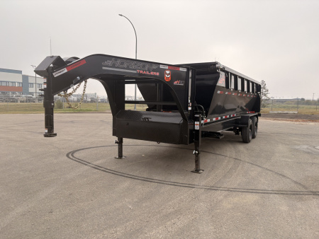 BIN TRAILER COMBO!! 102''X20' ROLL OFF TRAILER SYSTEM W/4' BIN - Image 4