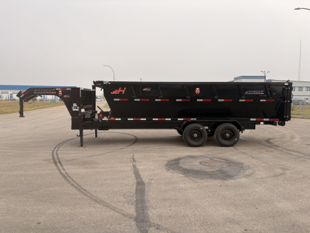 BIN TRAILER COMBO!! 102''X20' ROLL OFF TRAILER SYSTEM W/4' BIN - Image 6
