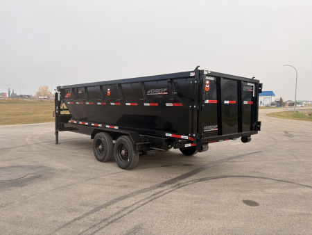 BIN TRAILER COMBO!! 102''X20' ROLL OFF TRAILER SYSTEM W/4' BIN - Image 8