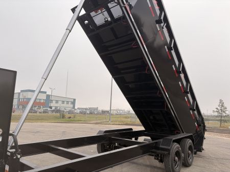 BIN TRAILER COMBO!! 102''X20' ROLL OFF TRAILER SYSTEM W/4' BIN - Image 11