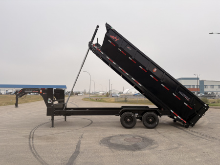 New 2026 Horizon Trailers BIN TRAILER COMBO!! 102''X20' ROLL OFF TRAILER SYSTEM W/4' BIN 25000 GVW Dump Trailer