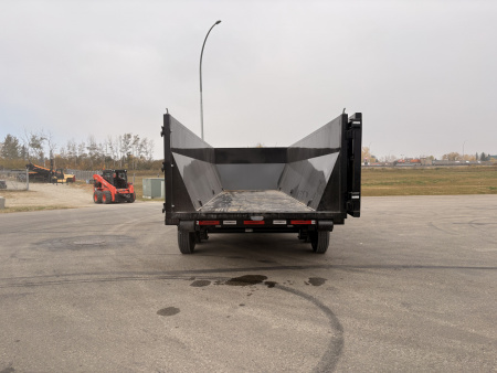 BIN TRAILER COMBO!! 102''X20' ROLL OFF TRAILER SYSTEM W/4' BIN - Image 15