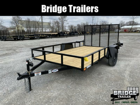 New 2026 AMO A612G (76  x 12') 2.9K Landscape Utility Trailer