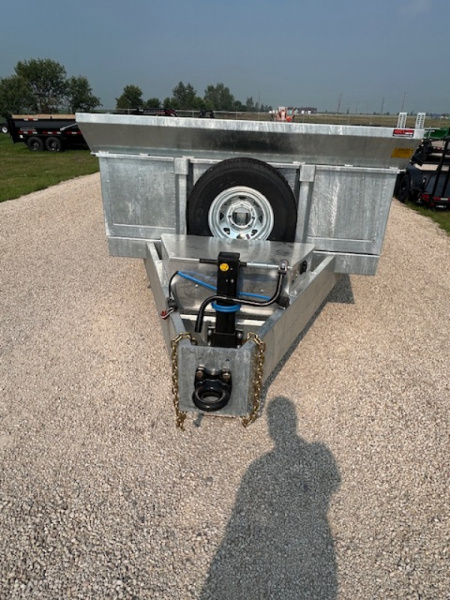 New 2026 Canada Trailers 16FT GALVINAZED TRIPLE AXLE Dump Trailer
