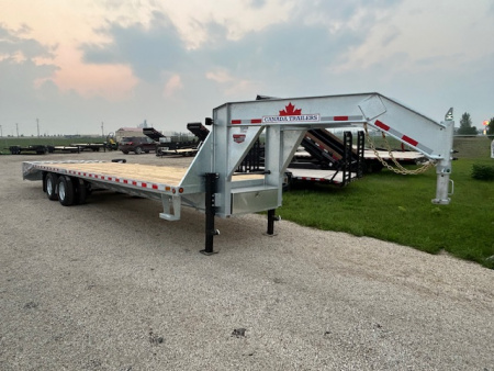 New 2026 Canada Trailers Gooseneck 25'+5' Beavertail GVWR: 25,920 LBS