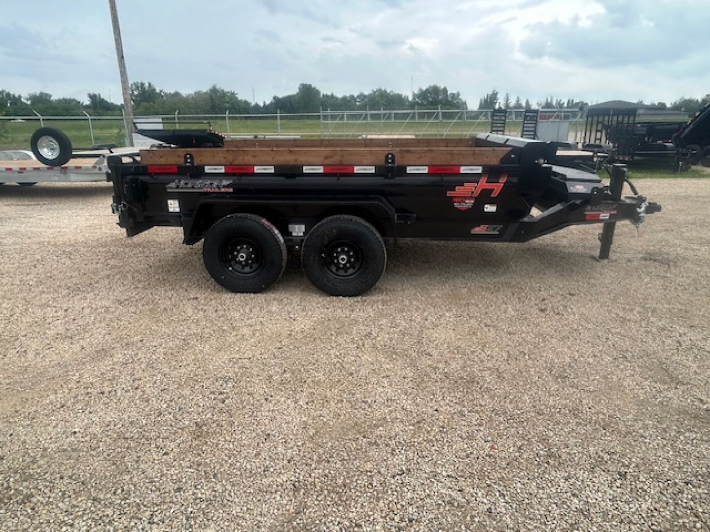 New 2026 Horizon Trailers 7'x12' Dump Trailer GVWR: 14,000 LBS