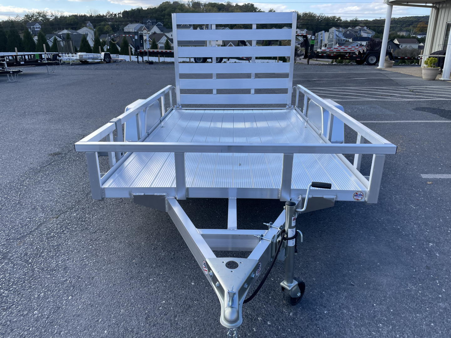 New 2026 Sure-Trac 6x10 Aluminum Utility Trailer