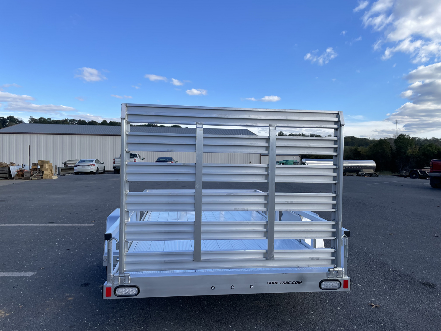 New 2026 Sure-Trac 6x10 Aluminum Utility Trailer