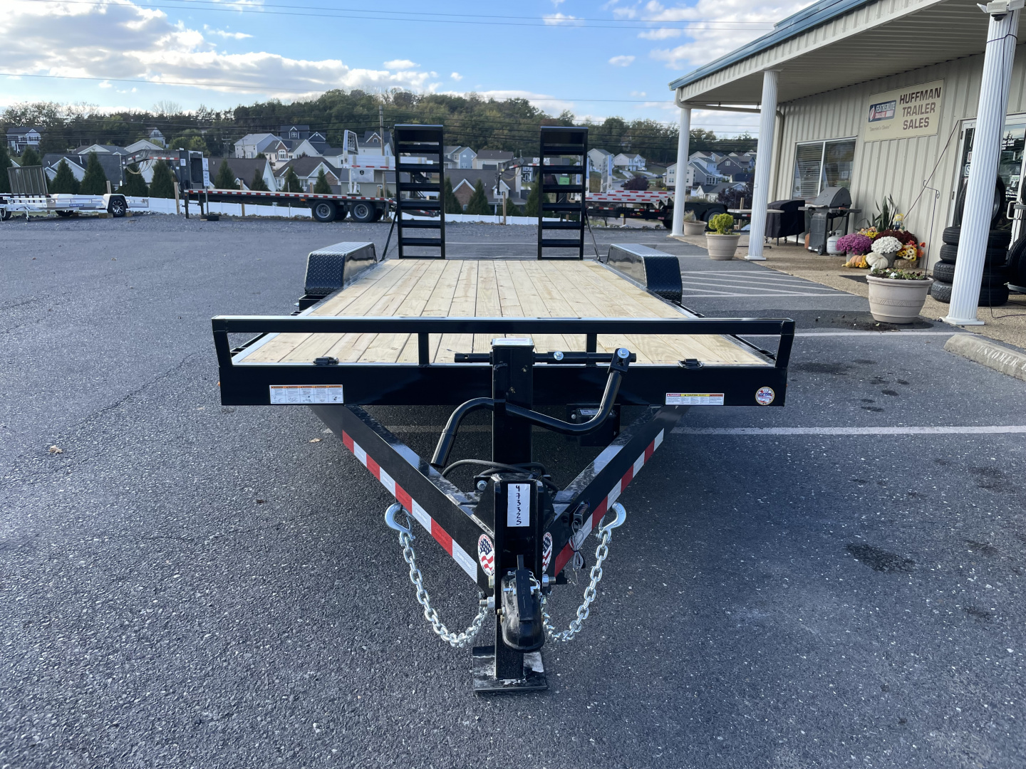 New 2026 Sure-Trac 82"x16+2 14K Equipment Trailer