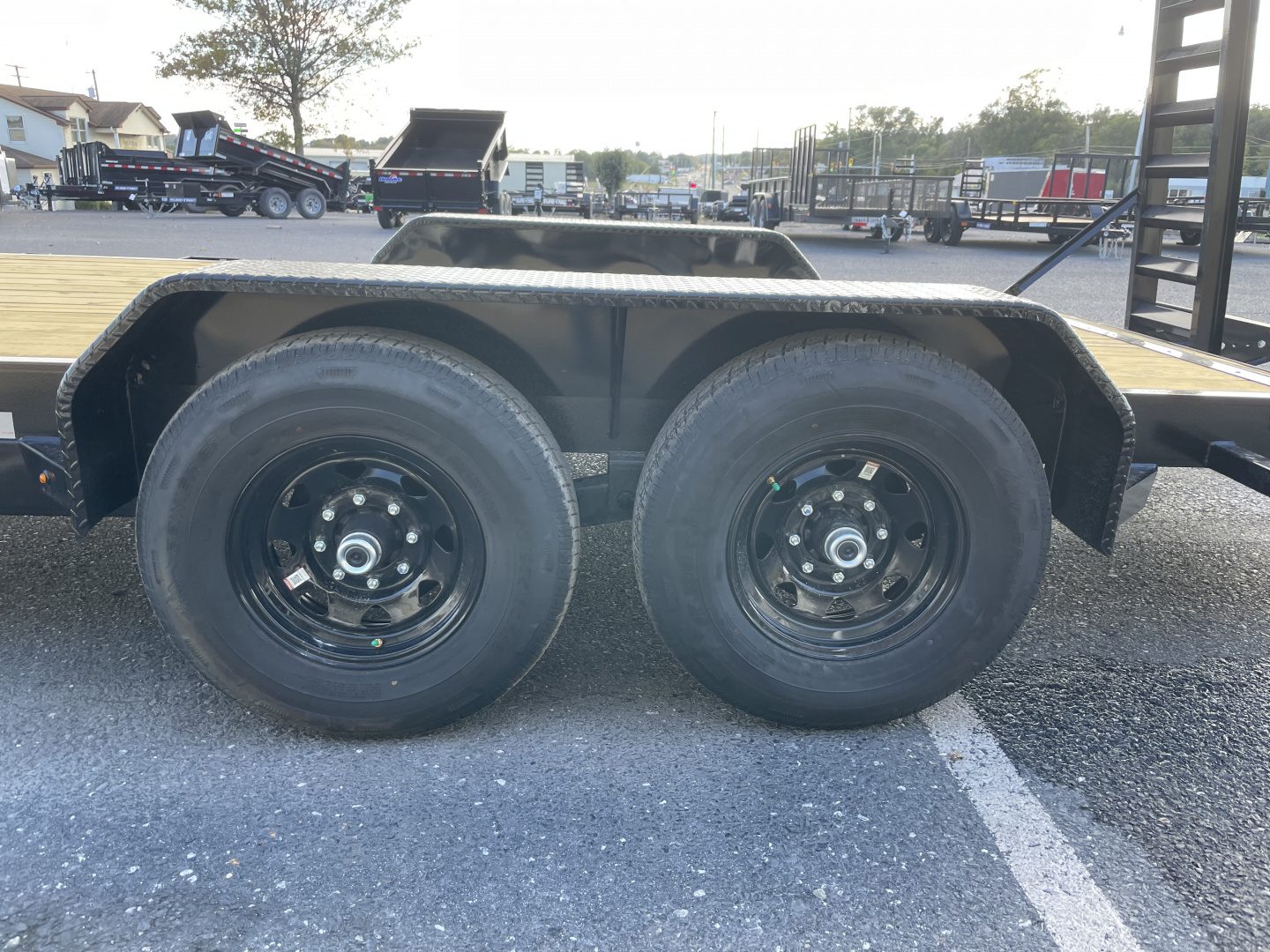 New 2026 Sure-Trac 82"x16+2 14K Equipment Trailer