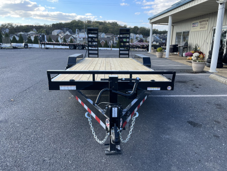 New 2026 Sure-Trac 82"x16+2 14K Equipment Trailer