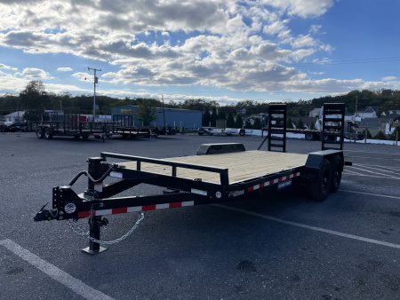 New 2026 Sure-Trac 82"x16+2 14K Equipment Trailer