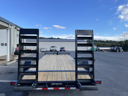 New 2026 Sure-Trac 82"x16+2 14K Equipment Trailer