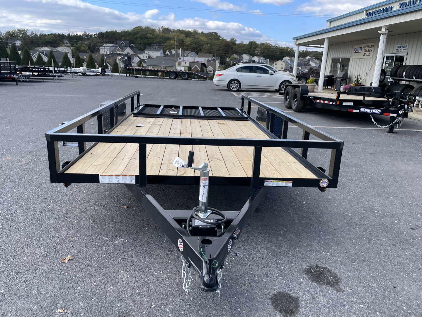 New 2026 Sure-Trac 7X14 5K Utility Trailer