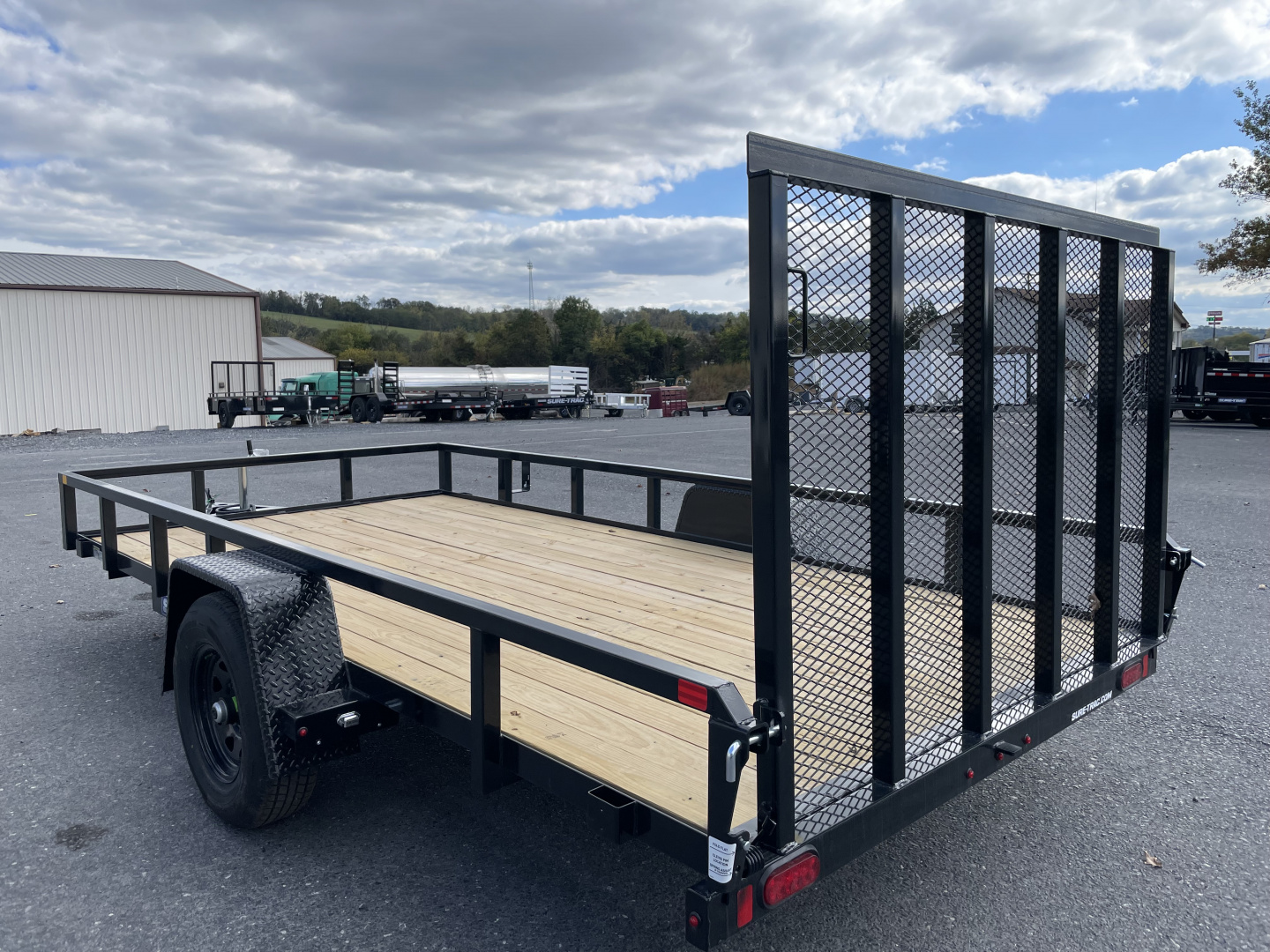 New 2026 Sure-Trac 7X14 5K Utility Trailer