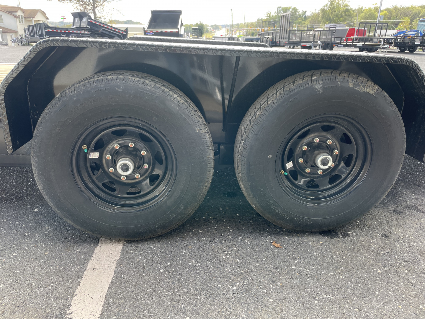 Used 2025 Sure-Trac 82"X18' Tilt Equipment Trailer