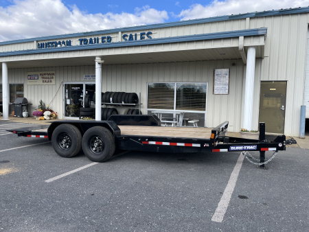 Used 2025 Sure-Trac 82"X18' Tilt Equipment Trailer