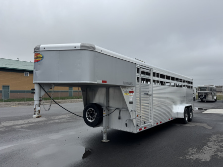 Used 2022 Sundowner 24' Rancher Express Stock Trailer