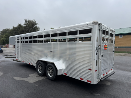Used 2022 Sundowner 24' Rancher Express Stock Trailer