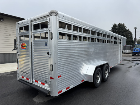 Used 2022 Sundowner 24' Rancher Express Stock Trailer
