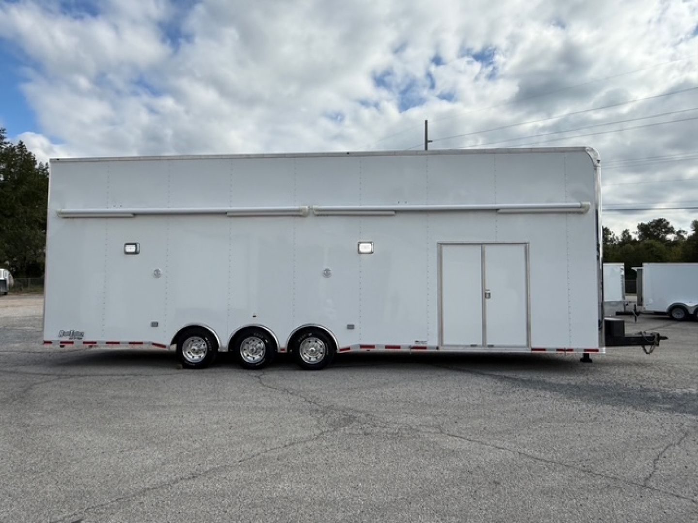Used 2023 VINTAGE 8X34 STACKER RACE TRAILER