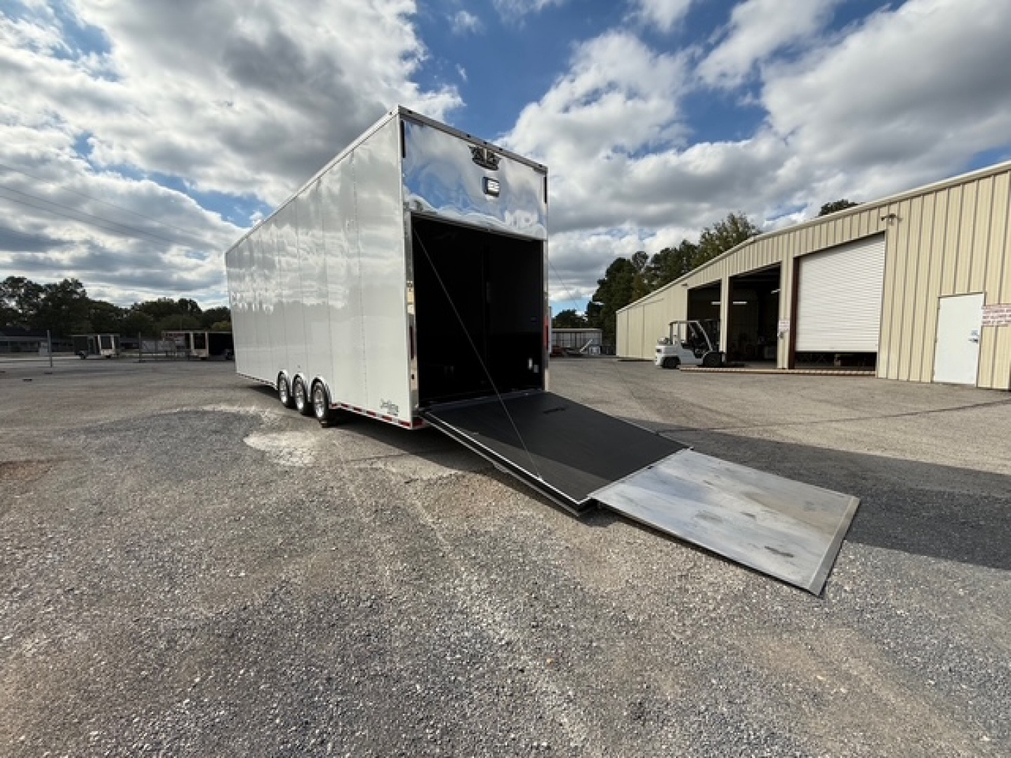 Used 2023 VINTAGE 8X34 STACKER RACE TRAILER