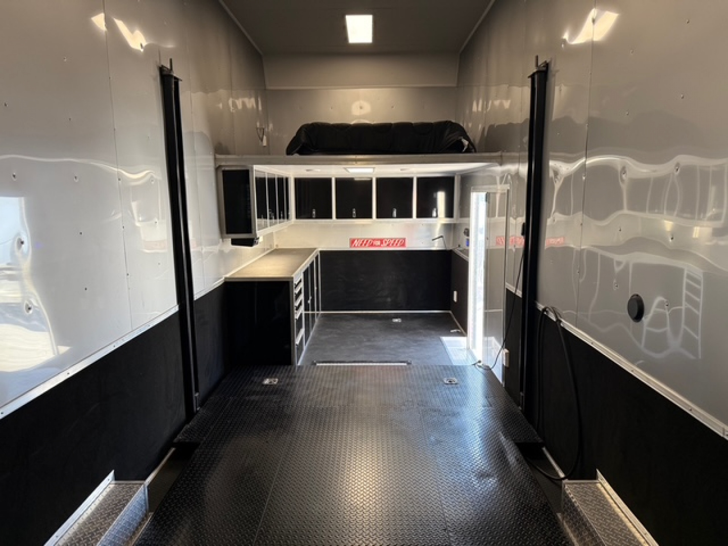 Used 2023 VINTAGE 8X34 STACKER RACE TRAILER