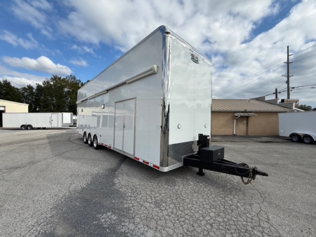 Used 2023 VINTAGE 8X34 STACKER RACE TRAILER