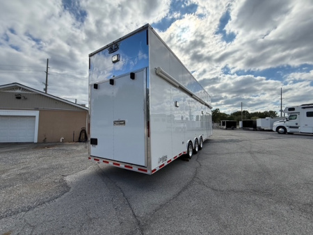 Used 2023 VINTAGE 8X34 STACKER RACE TRAILER