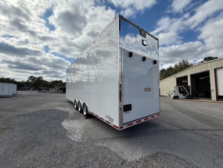 Used 2023 VINTAGE 8X34 STACKER RACE TRAILER