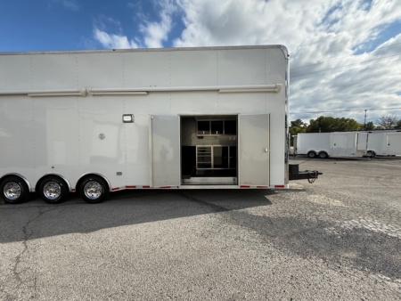 Used 2023 VINTAGE 8X34 STACKER RACE TRAILER