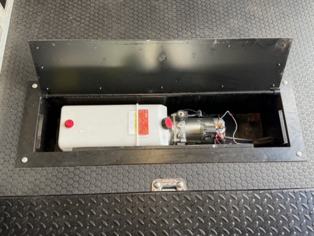 Used 2023 VINTAGE 8X34 STACKER RACE TRAILER