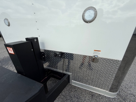 Used 2023 VINTAGE 8X34 STACKER RACE TRAILER