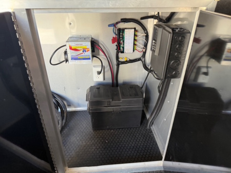 Used 2023 VINTAGE 8X34 STACKER RACE TRAILER