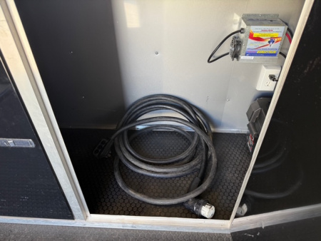 Used 2023 VINTAGE 8X34 STACKER RACE TRAILER