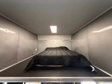 Used 2023 VINTAGE 8X34 STACKER RACE TRAILER