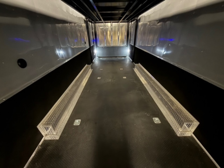 Used 2023 VINTAGE 8X34 STACKER RACE TRAILER