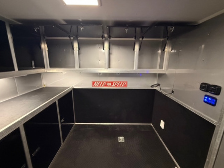 Used 2023 VINTAGE 8X34 STACKER RACE TRAILER