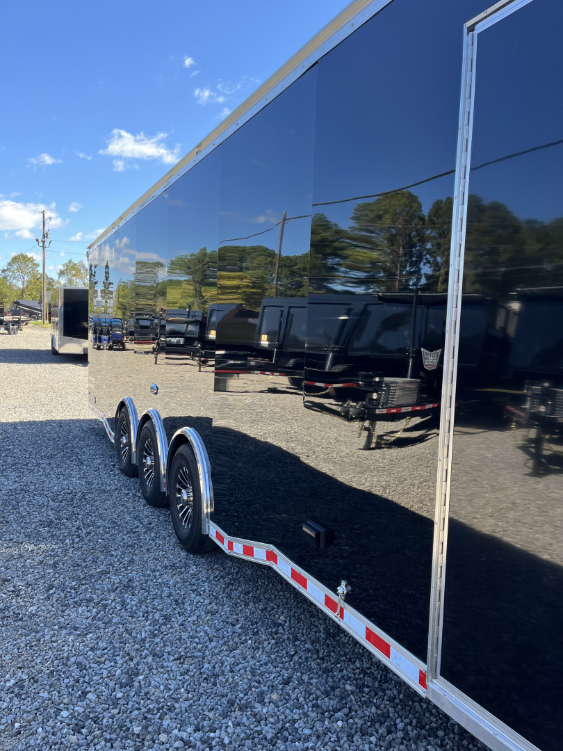 New 2026 Haulmark EDGE 34 Race Trailer, Polycor, Insulated, Sportsman Plus Package, 18K GVWR